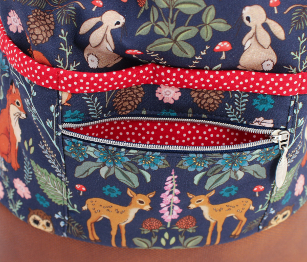 Projekttasche Midnight Forest nachtblau